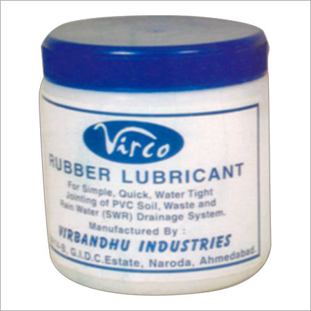 Rubber Lubricants Application: Pvc Swr Ring Fit Pipes