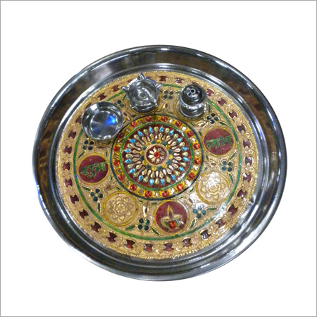 Embossed metal handicrafts