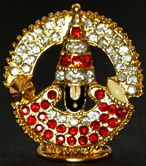 Religious Gift Jewel Studded Balaji Idol Figurine