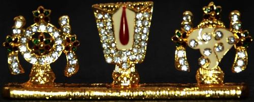 Religious Gift Jewel Studded Balaji Idol Figurine
