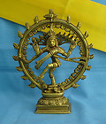 Natraj Brass Statue small gift award Dancing Shiva