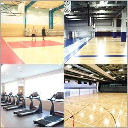 Sports & Gym Flooring By UNIQUE INTERIOR STUDIO