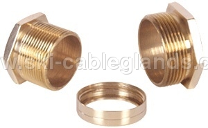 Brass Male Bush & Brass Female Bush