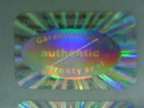 Garantiesiegel Authenti Warranty HOLOGRAM LABEL