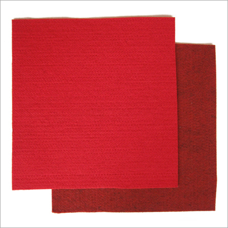 Red Non Woven Felt