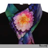Multi Color Premium Printed Silk Scarves