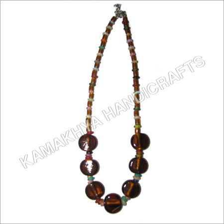 Glass Handicraft Necklace