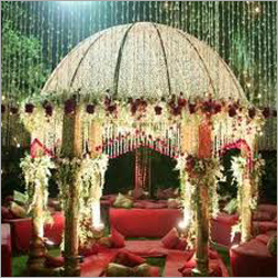 Mandap and Stage preparation