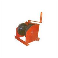 Hand Operated Wall Winch Machine