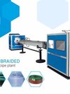 Pvc Braided Hose Pipe Extruder - Iron, 65x25x15 Cm, Silver Color | 40kw Power, 75mm Screw Diameter, Automatic With Plc Control, 1 Year Warranty, 6000 Kg Weight