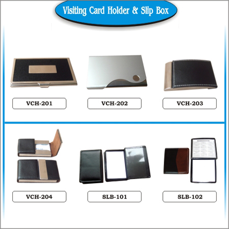Visiting Card Holder & Slip Box