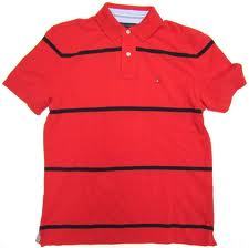 Printed Stripe Polo Shirt