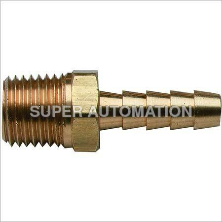 Brass Hose Nipple Male