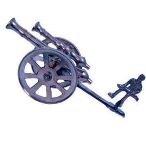 Little India Brass Rajasthani Canon Handicraft Home Decor -147