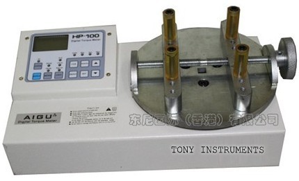 Cap torque tester