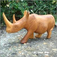 Stuffed Leather Rhino