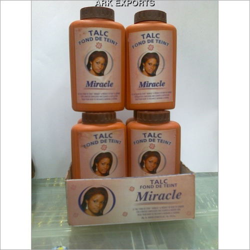 Reddish Colored Talcum Powder
