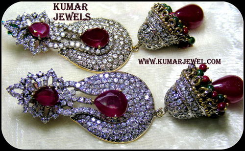 long diamond style earrings.