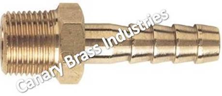 Brass Collar Hose Nipple