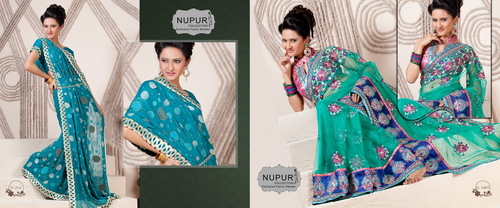 Fancy Designer Saree Manufacturer exporters india