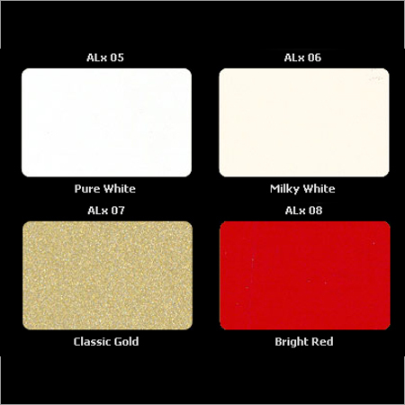 Exterior Coloured Applications Shade Card