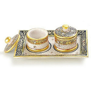 Marvel in Marble - Tray with containers - 042