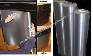 Brushed Stainless Steel Film