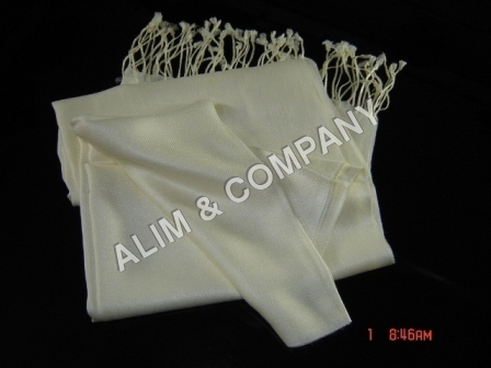 Washed WhitePashmina