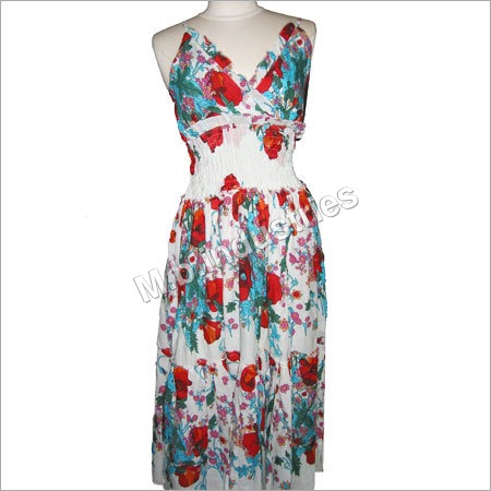 Printed Fabric European Dress Printed Fabric European Dress