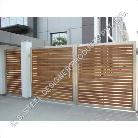 Steel Wood Gate