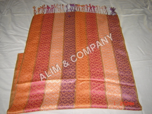Orange Jacquard