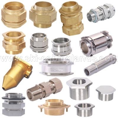 Brass Cable Gland - Brass M16-M50 Gold, IP68 Waterproof Seal, Corrosion Resistant, Metric Thread