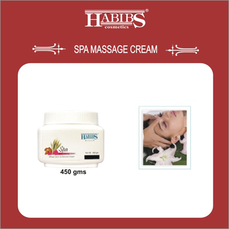 Spa Massage Cream
