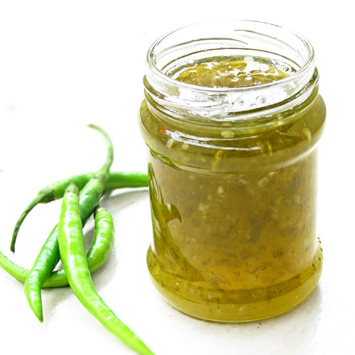 Green chilli sauce