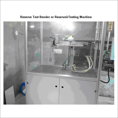 Reserve Test Bender or Reservoir Testing Machine