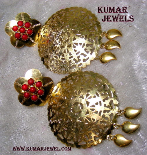 handmade ethnic earrings. 