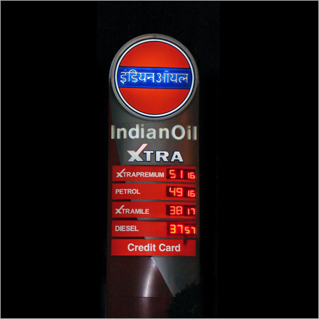 LED Petrol Pump Board