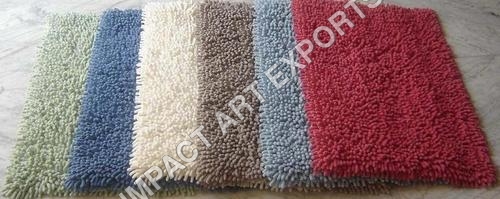 Cotton Chenille Shaggy Bathmat