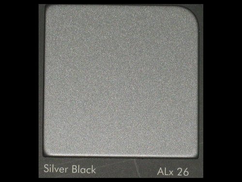 Silver Black Composite Panels