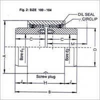 Nuflex Continuous Sleeve Couplings - Size: Standard Sizes