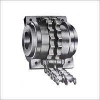 Roller Chain Flexible Coupling - High Tensile Strength, Dimensional Accuracy , Compact Design For Versatile Applications