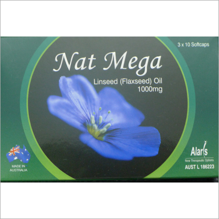 Linseed Oil Soft Gel Capsules