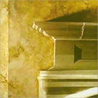Cast Plaster Fireplace Mantel