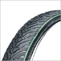 Black And Customized Bicycle Tyres