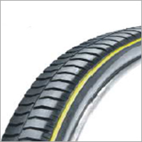 Black And Customized Simple Bicycle Tyres