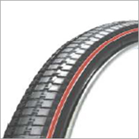Black And Red Road Bicycle Tyre