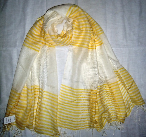 Woven viscose scarf