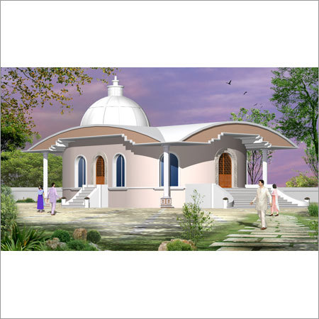 Bauddha temple for RCF at Aligarh