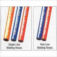Gas Welding Hose - High Ignition Epdm, Twin Line & Single Line , Red For Acetylene, Durable & Temperature Resistant 