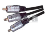 3 RCA Plug to 3 RCA Plug Cord - 3 Meters